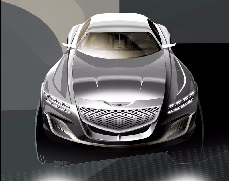 Genesis GV80 Concept Sketch